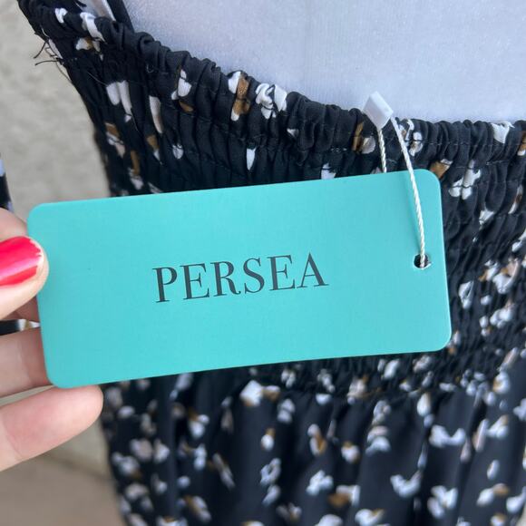 NWT Persea Crossover Front Midi Dress size 4 - Picture 7 of 7